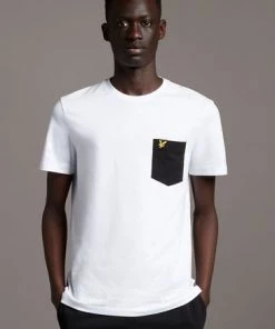 Lyle & Scott Black Contrast Pocket T-Shirt -Lyle & Scott Outlet | Sale unnamed file 336