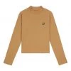 Lyle & Scott Brown Long Sleeve Turtle Neck T-Shirt