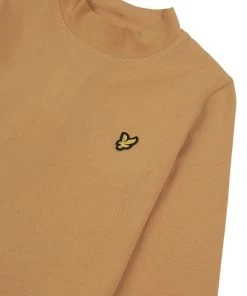 Lyle & Scott Brown Long Sleeve Turtle Neck T-Shirt -Lyle & Scott Outlet | Sale unnamed file 347 scaled
