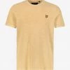 Lyle & Scott Cotton Slub T-Shirt Natural
