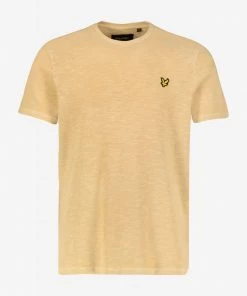 Lyle & Scott Cotton Slub T-Shirt Natural