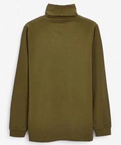 Lyle & Scott Green Heavyweight Turtle Neck Jersey -Lyle & Scott Outlet | Sale unnamed file 361 scaled