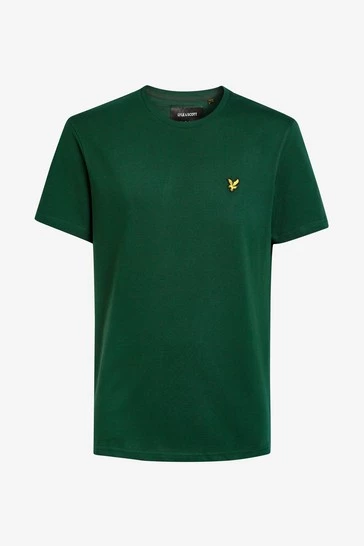 Lyle & Scott Organic Crew-Neck T-Shirt Navy 12 Lyle & Scott Organic Crew-Neck T-Shirt Navy - Image 12