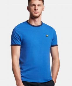 Lyle & Scott Blue Ringer T-Shirt