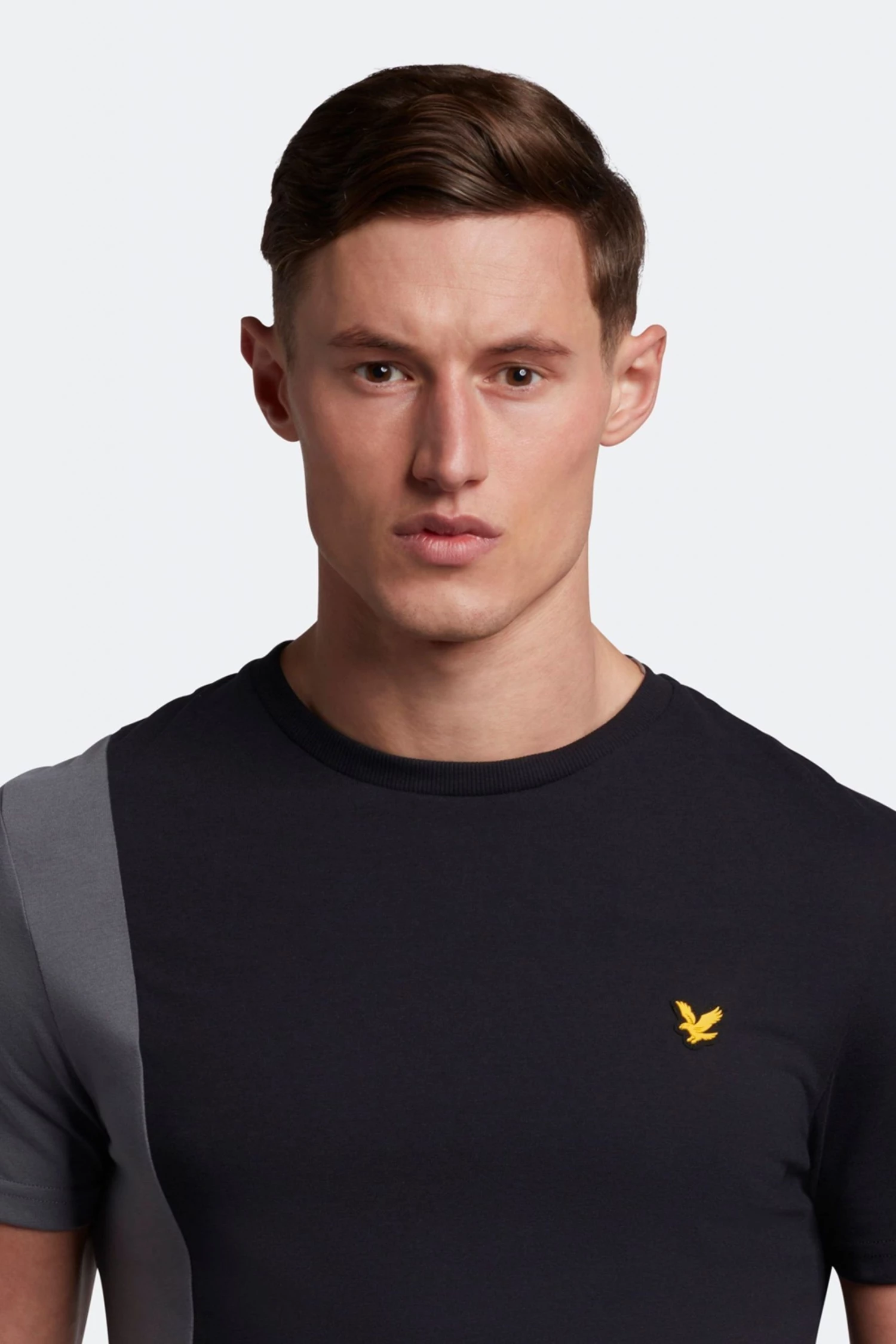 Lyle & Scott Black Colourblock Pocket T-Shirt 4 Lyle & Scott Black Colourblock Pocket T-Shirt - Image 4