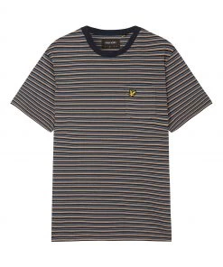 Lyle & Scott Blue Brushed Stripe T-Shirt -Lyle & Scott Outlet | Sale unnamed file 398 scaled