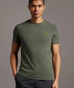 Lyle & Scott Green Smart Cell T-Shirt