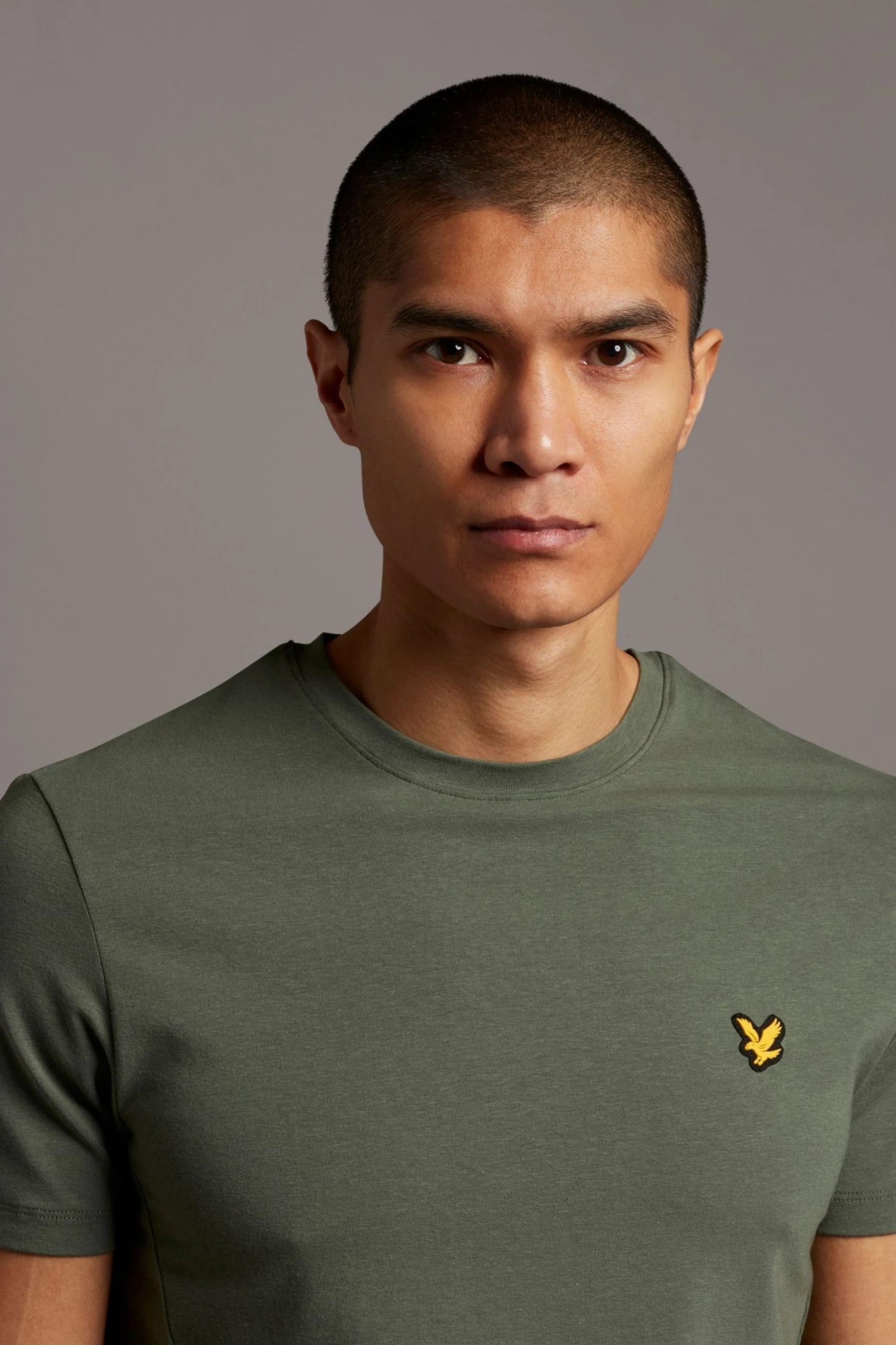 Lyle & Scott Green Smart Cell T-Shirt 4 Lyle & Scott Green Smart Cell T-Shirt - Image 4