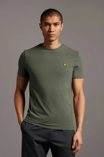 Lyle & Scott Green Smart Cell T-Shirt 5 Lyle & Scott Green Smart Cell T-Shirt - Image 5