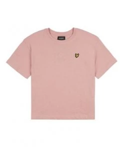 Lyle & Scott Red Oversize Boxy T-Shirt -Lyle & Scott Outlet | Sale unnamed file 413