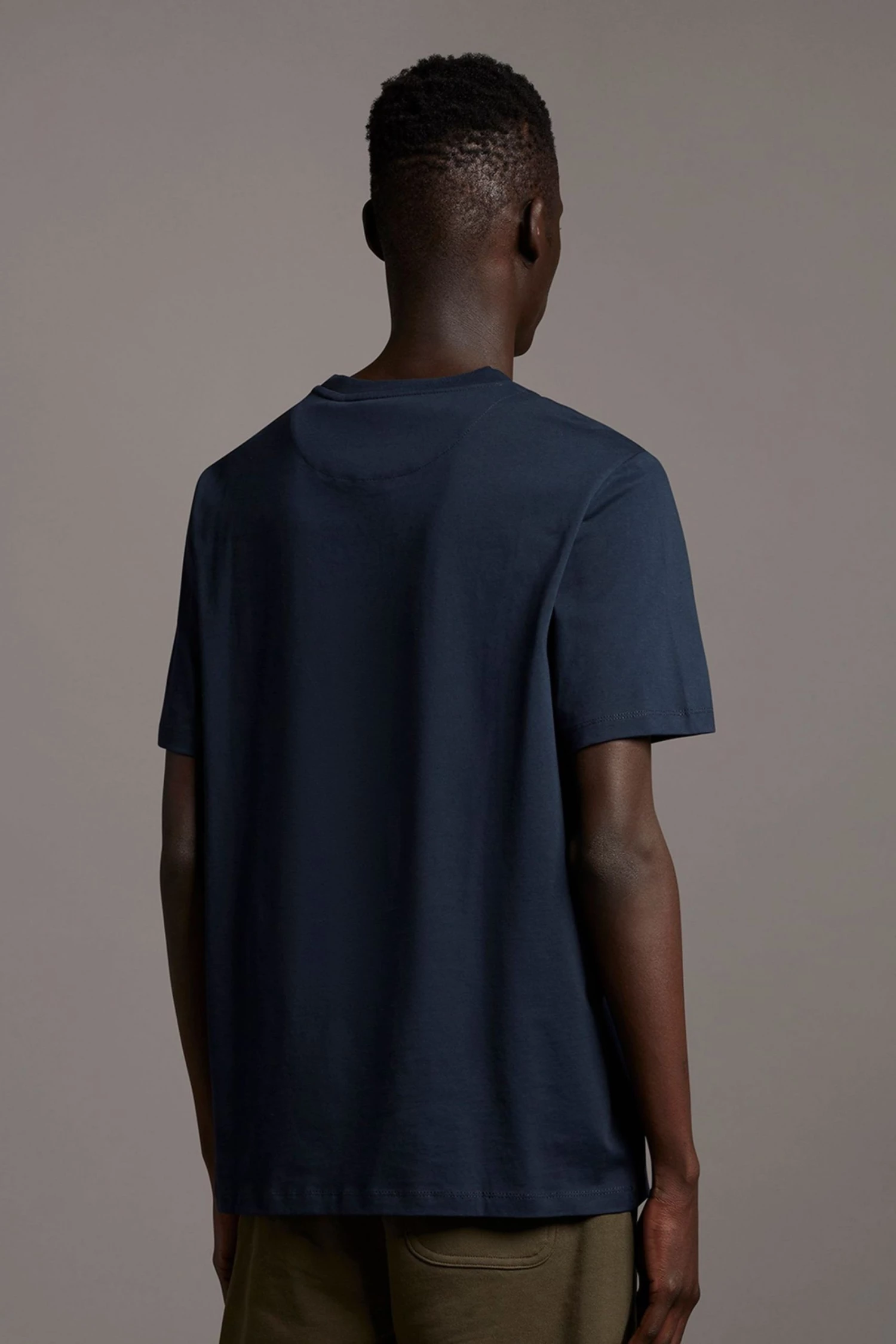 Lyle & Scott Blue Relaxed Pocket T-Shirt 2 Lyle & Scott Blue Relaxed Pocket T-Shirt - Image 2