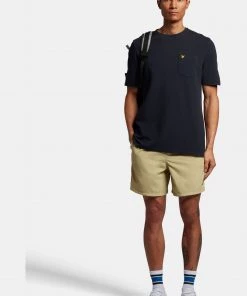 Lyle & Scott Blue Sandwash Pique T-Shirt -Lyle & Scott Outlet | Sale unnamed file 439 scaled