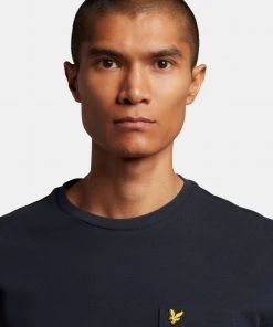 Lyle & Scott Blue Sandwash Pique T-Shirt -Lyle & Scott Outlet | Sale unnamed file 440 scaled