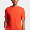 Lyle & Scott Red Plain T-Shirt