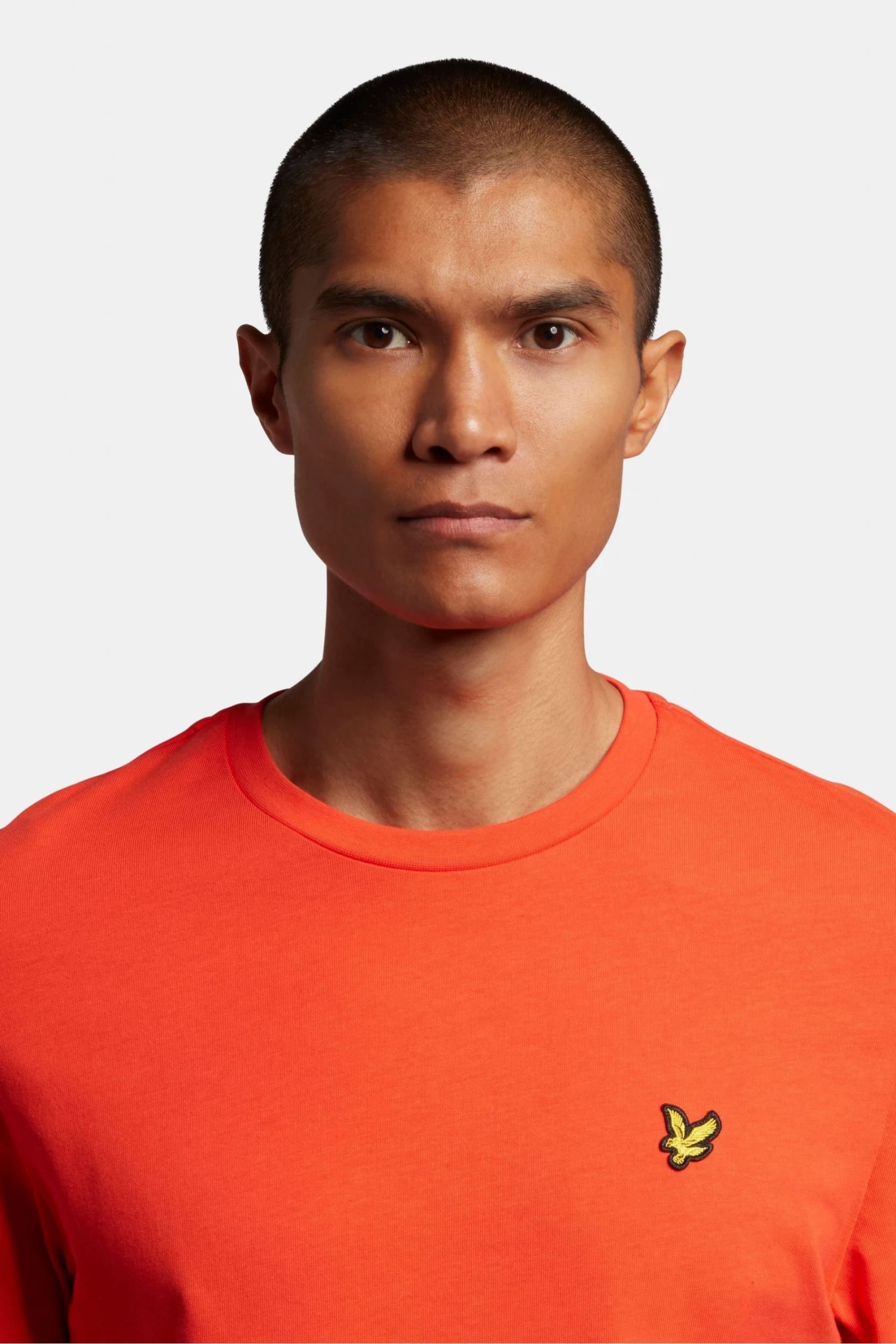 Lyle & Scott Red Plain T-Shirt 3 Lyle & Scott Red Plain T-Shirt - Image 3