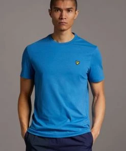 Lyle & Scott Blue Plain T-Shirt 9 Lyle & Scott Blue Plain T-Shirt -Lyle & Scott Outlet | Sale unnamed file 462