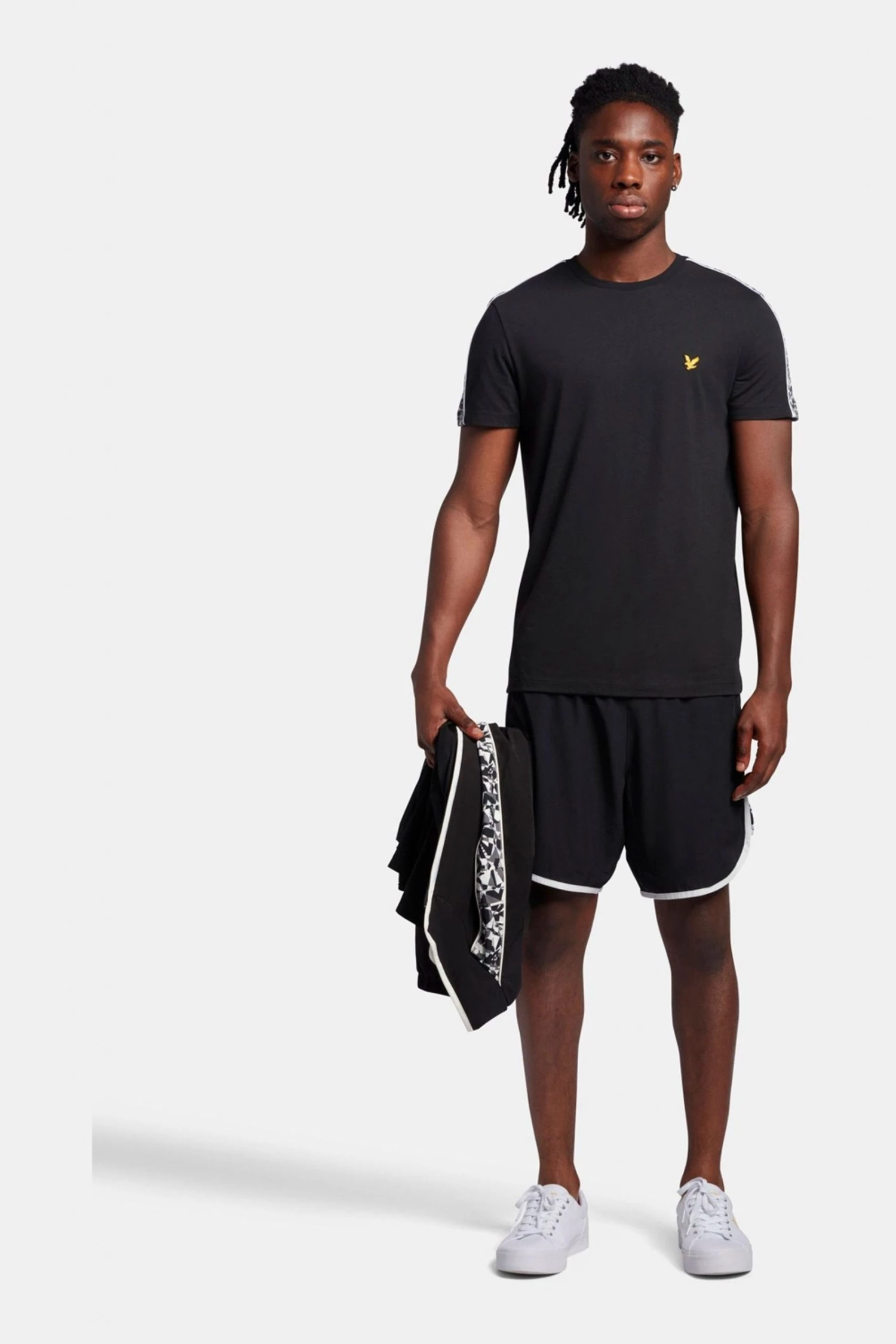 Lyle & Scott Black Flyer T-Shirt 3 Lyle & Scott Black Flyer T-Shirt - Image 3