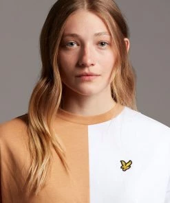 Lyle & Scott Brown Patchwork T-Shirt -Lyle & Scott Outlet | Sale unnamed file 487 scaled