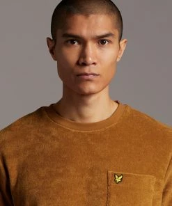Lyle & Scott Brown Boucle T-Shirt -Lyle & Scott Outlet | Sale unnamed file 496 scaled