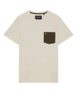 Lyle & Scott Green Contrast Pocket T-Shirt -Lyle & Scott Outlet | Sale unnamed file 522