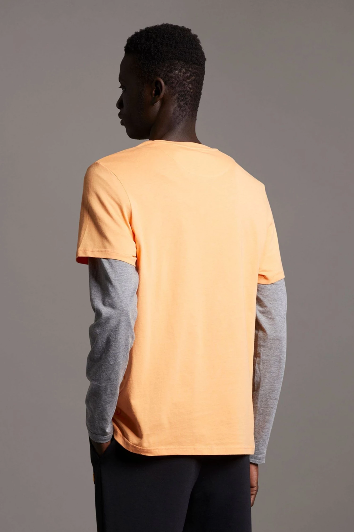 Lyle & Scott Green Plain T-Shirt 2 Lyle & Scott Green Plain T-Shirt - Image 2