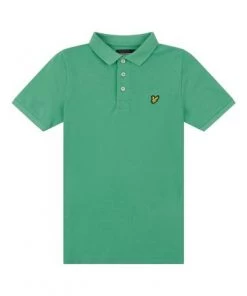 Lyle & Scott Green Classic Polo Shirt -Lyle & Scott Outlet | Sale unnamed file 547