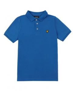 Lyle & Scott Classic Polo Shirt Blue -Lyle & Scott Outlet | Sale unnamed file 561