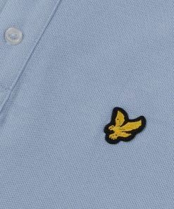 Lyle & Scott Blue Striped Collar Polo Shirt -Lyle & Scott Outlet | Sale unnamed file 564 scaled