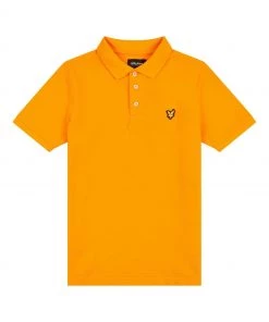 Lyle & Scott Orange Classic Polo Shirt