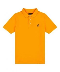 Lyle & Scott Orange Classic Polo Shirt 7 Lyle & Scott Orange Classic Polo Shirt -Lyle & Scott Outlet | Sale unnamed file 583