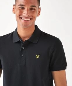 Lyle & Scott Organic Classic Polo Shirt Charcoal Marl -Lyle & Scott Outlet | Sale unnamed file 587 scaled
