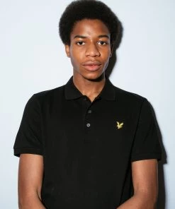 Lyle & Scott Organic Classic Polo Shirt Charcoal Marl -Lyle & Scott Outlet | Sale unnamed file 592 scaled
