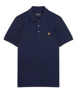 Lyle & Scott Organic Classic Polo Shirt Charcoal Marl -Lyle & Scott Outlet | Sale unnamed file 595