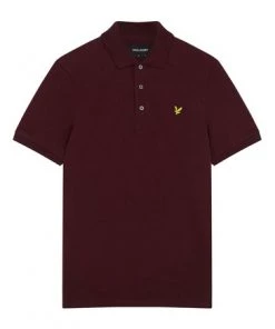 Lyle & Scott Organic Classic Polo Shirt Charcoal Marl -Lyle & Scott Outlet | Sale unnamed file 599