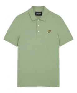 Lyle & Scott Organic Classic Polo Shirt Charcoal Marl -Lyle & Scott Outlet | Sale unnamed file 604