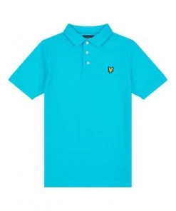 Lyle & Scott Blue Classic Polo Shirt -Lyle & Scott Outlet | Sale unnamed file 611