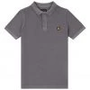 Lyle & Scott Grey Acid Wash Jersey Polo Shirt