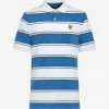 Lyle & Scott Broad Stripe Polo Shirt Yellow