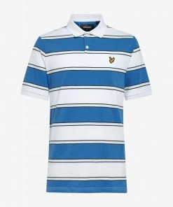 Lyle & Scott Broad Stripe Polo Shirt Yellow