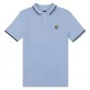 Lyle & Scott Blue Tipped Polo Shirt