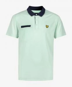Lyle & Scott Golf Aviemore Polo Shirt Green -Lyle & Scott Outlet | Sale unnamed file 651