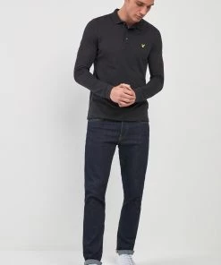 Lyle & Scott Long Sleeve Polo Shirt Navy 10 Lyle & Scott Long Sleeve Polo Shirt Navy -Lyle & Scott Outlet | Sale unnamed file 654 scaled