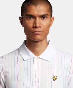 Lyle & Scott Multi Stripe Polo Shirt Navy -Lyle & Scott Outlet | Sale unnamed file 662 scaled