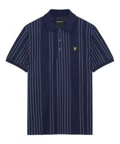 Lyle & Scott Multi Stripe Polo Shirt Navy -Lyle & Scott Outlet | Sale unnamed file 666