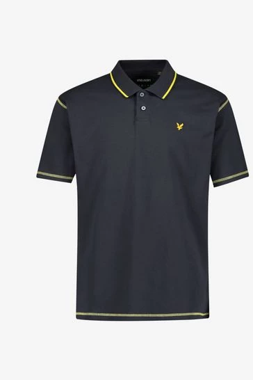 Lyle & Scott Flatlock Polo Shirt Pink 3 Lyle & Scott Flatlock Polo Shirt Pink - Image 3