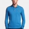 Lyle & Scott Blue Ls Tipped Polo Shirt