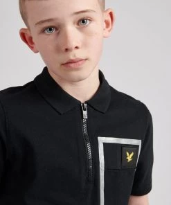 Lyle & Scott Black Heat Sealed Pocket Polo Shirt 9 Lyle & Scott Black Heat Sealed Pocket Polo Shirt -Lyle & Scott Outlet | Sale unnamed file 703 scaled