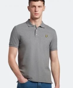 Lyle & Scott Plus Size Polo Shirt Black -Lyle & Scott Outlet | Sale unnamed file 724