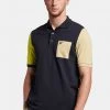 Lyle & Scott Blue Contrast Polo Shirt