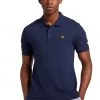 Lyle & Scott Blue Plain Polo Shirt